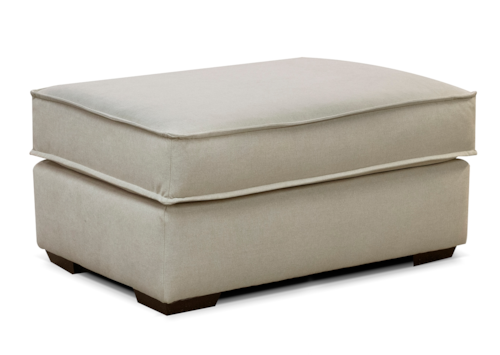 Casual Rectangular Ottoman