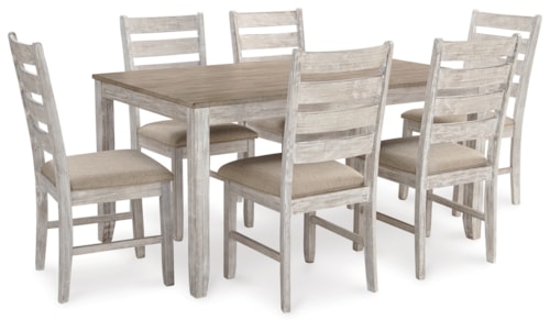 Dining Table And Chairs (Set Of 7)