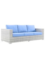 Modway Convene Convene Circular Outdoor Patio Daybed Set By Modway