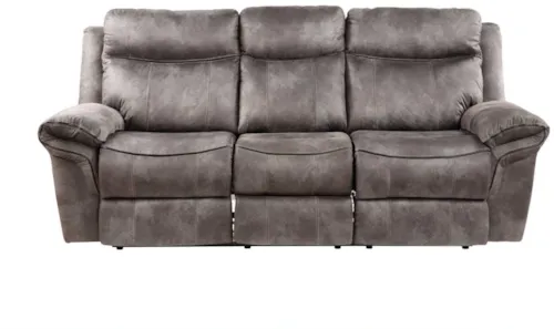 Casual Recliner Sofa with Drop Down Center