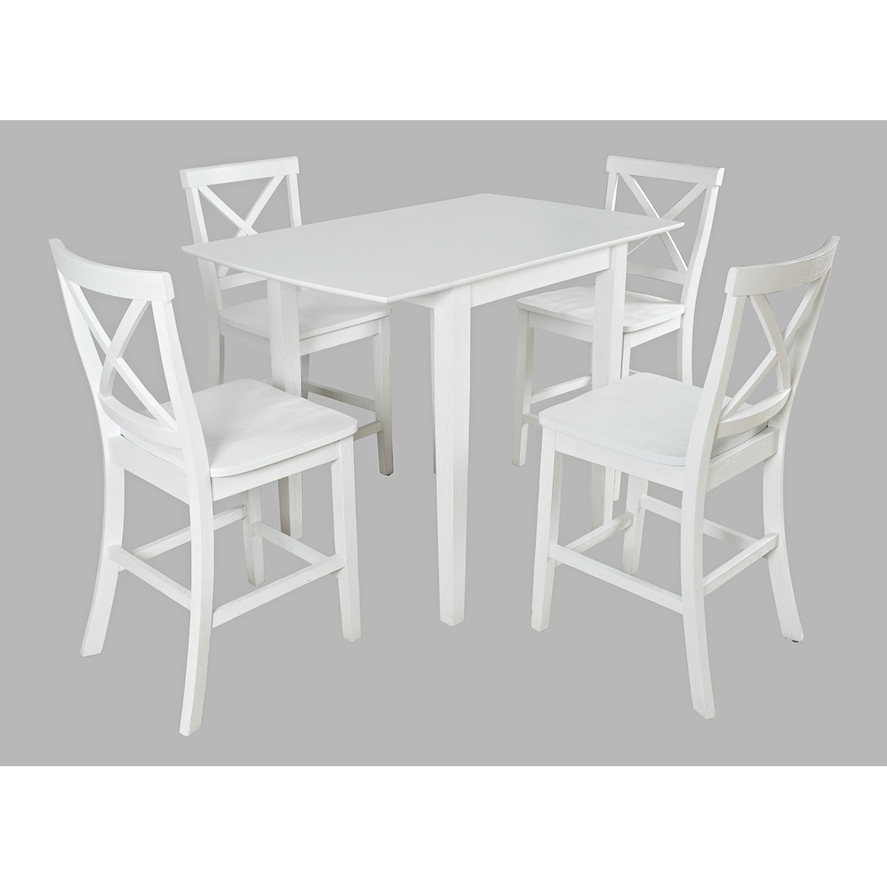 VFM Signature Eastern Tides 5 Piece Counter Table and Stool Set