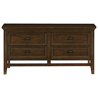 Transitional 4-Drawer Buffet