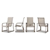 Signature Design by Ashley Beach Front Sling Arm Chair (Set of 4)