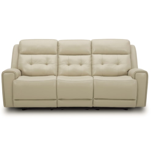 Casual Power Reclining Sofa with USB Ports