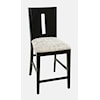 VFM Signature Urban Icon Slotback Counter Height Stool