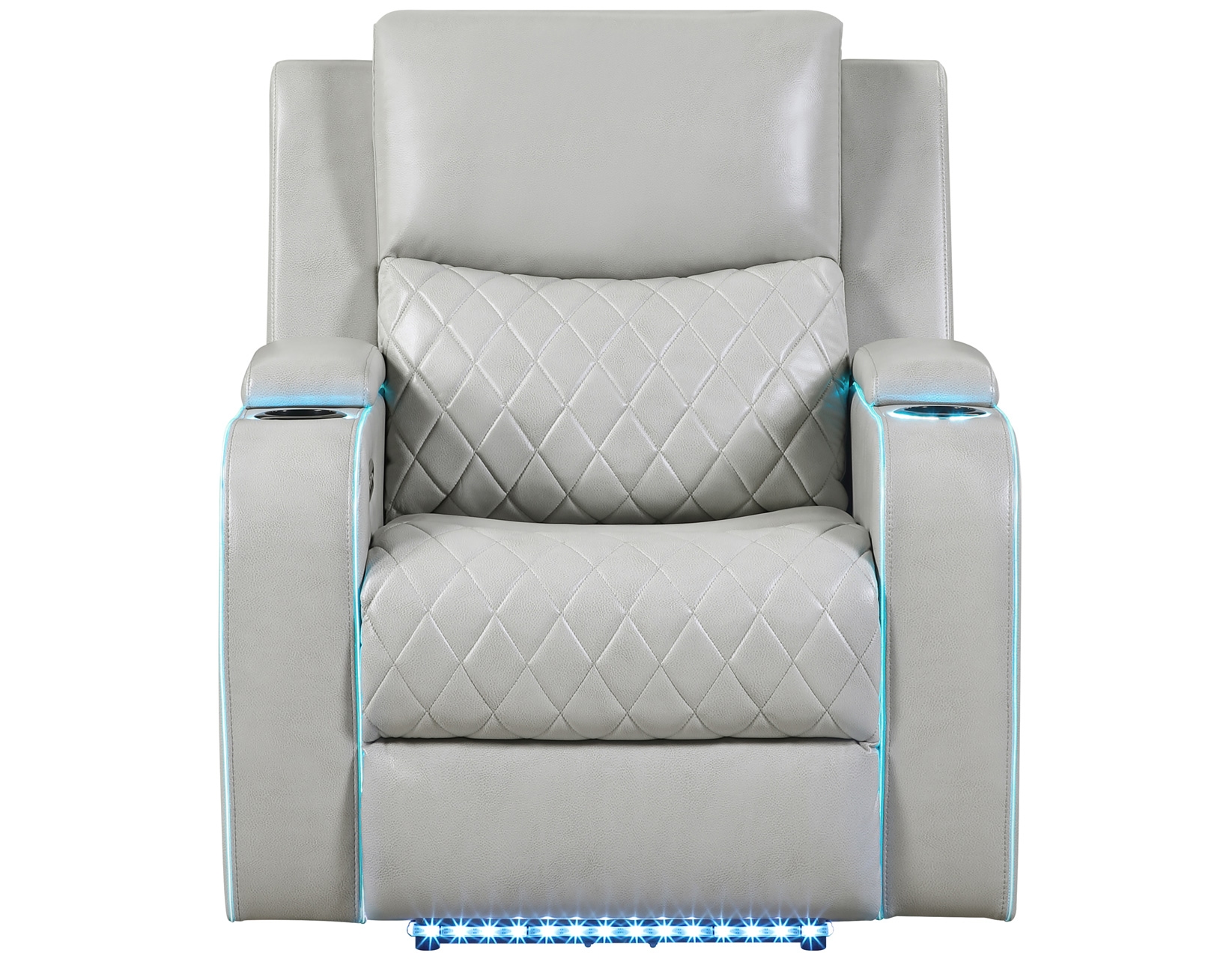 Steve Silver Luna Power Recliner w/Ambient Lighting & Charging