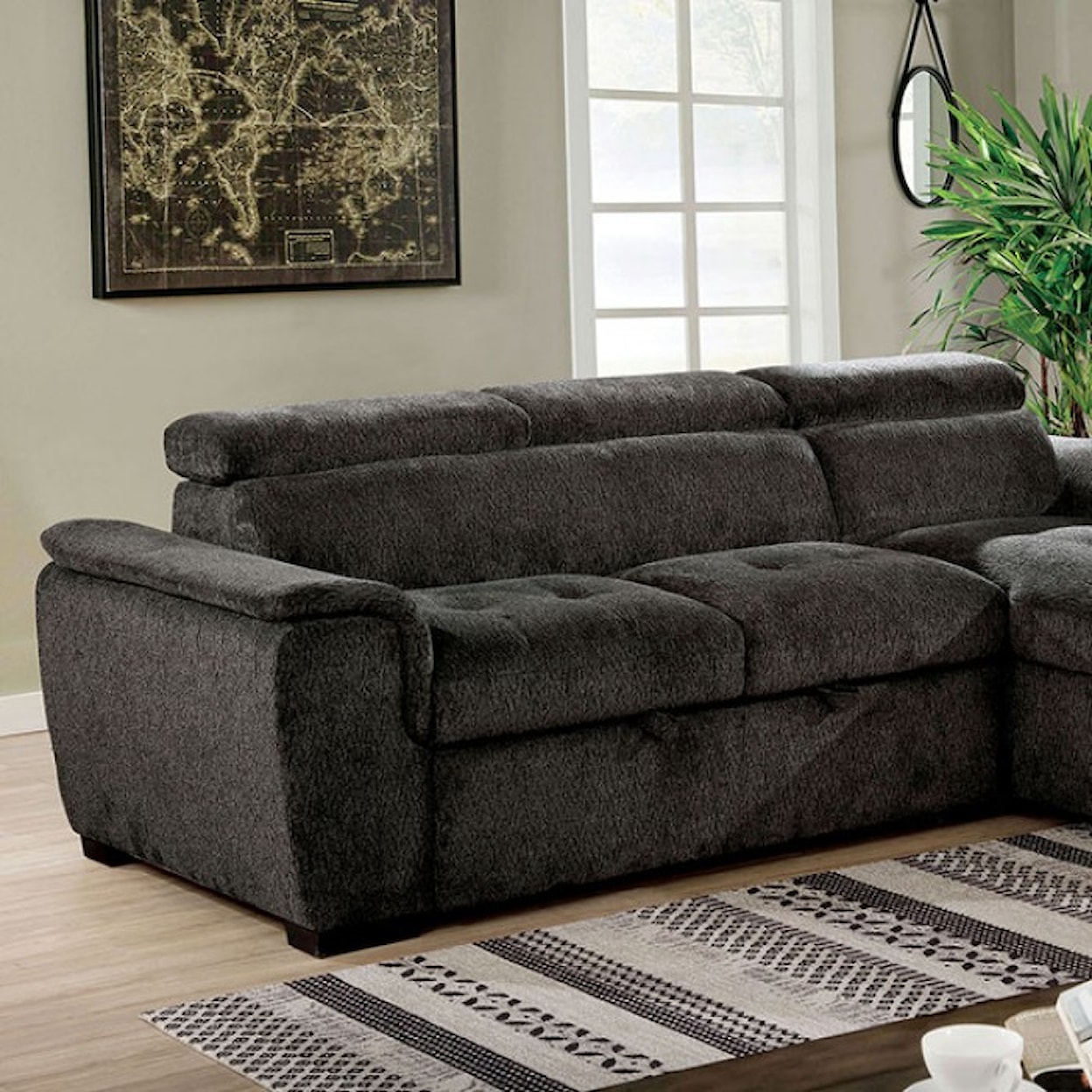 Furniture of America - FOA Patty Sectional Sofa