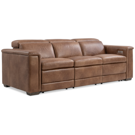 Lioni Leather Power Motion Sofa