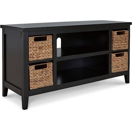Williston Forge Aaleigha TV Stand Cabinet with Power Outlets 140CM