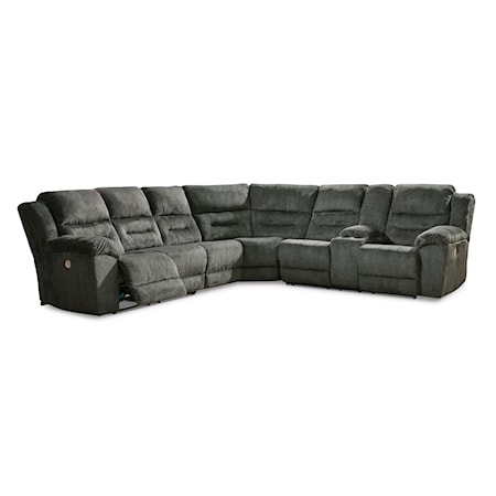 4-Piece Power Reclining Sectional