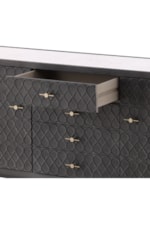 Furniture Classics  Transitional 4-Drawer Sideboard with 2 Doors