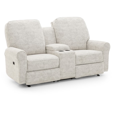 Power Reclining Space Saver Loveseat