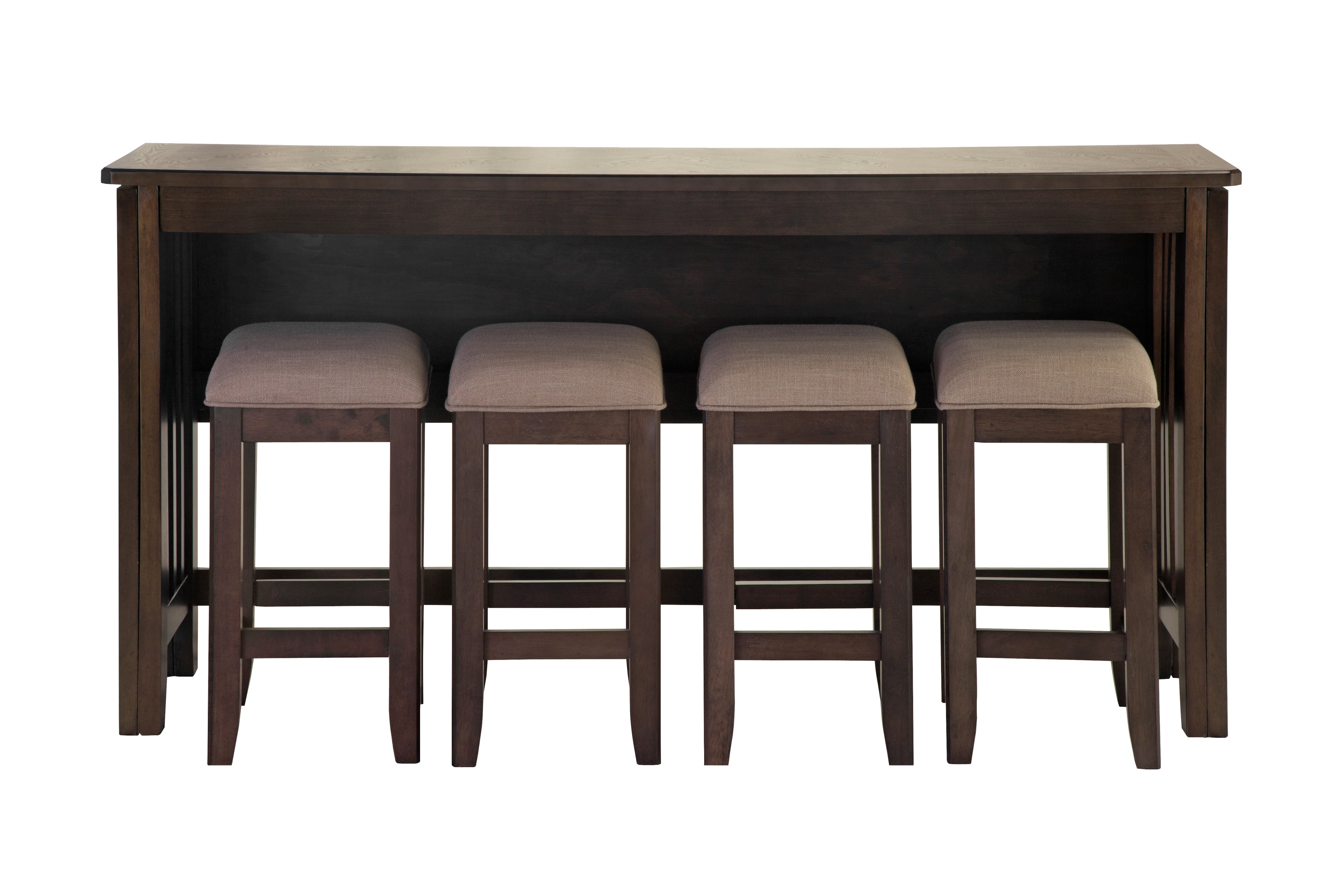 Bernards Lindsey 5-pc. Drop-Leaf Counter Set