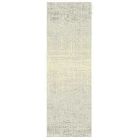 2' 9" x 10' Shimmer Rug, Pewter