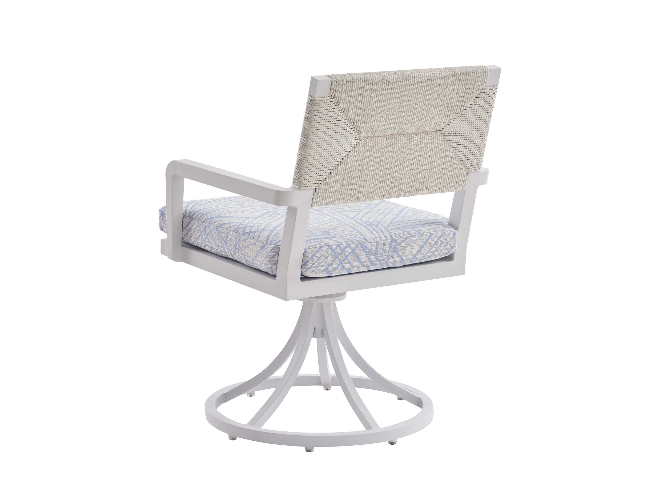 Tommy Bahama Outdoor Living Ocean Breeze Promenade Outdoor Swivel Rocker Dining Arm Chair