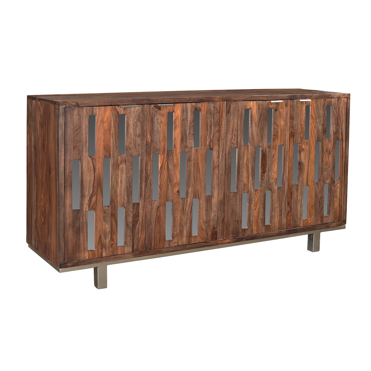 Coast2Coast Home Brownstone 4-Door Credenza