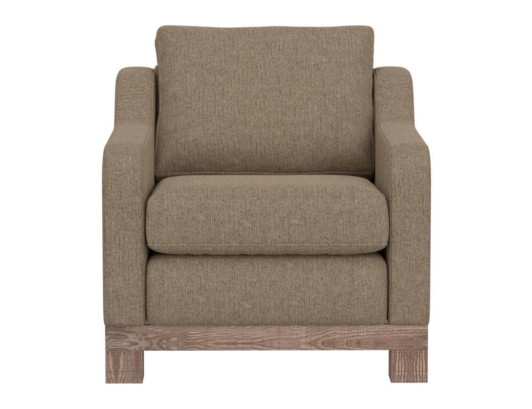 Armchair with Sloped Arms