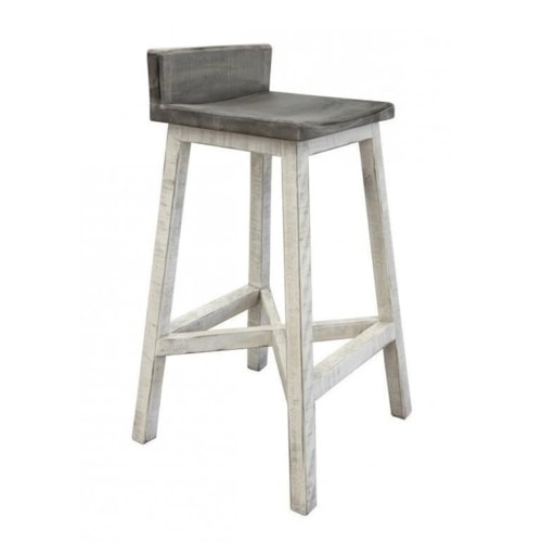 Farmhouse Lowback Barstool