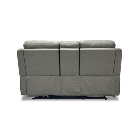 Reclining Loveseat with Storage Console