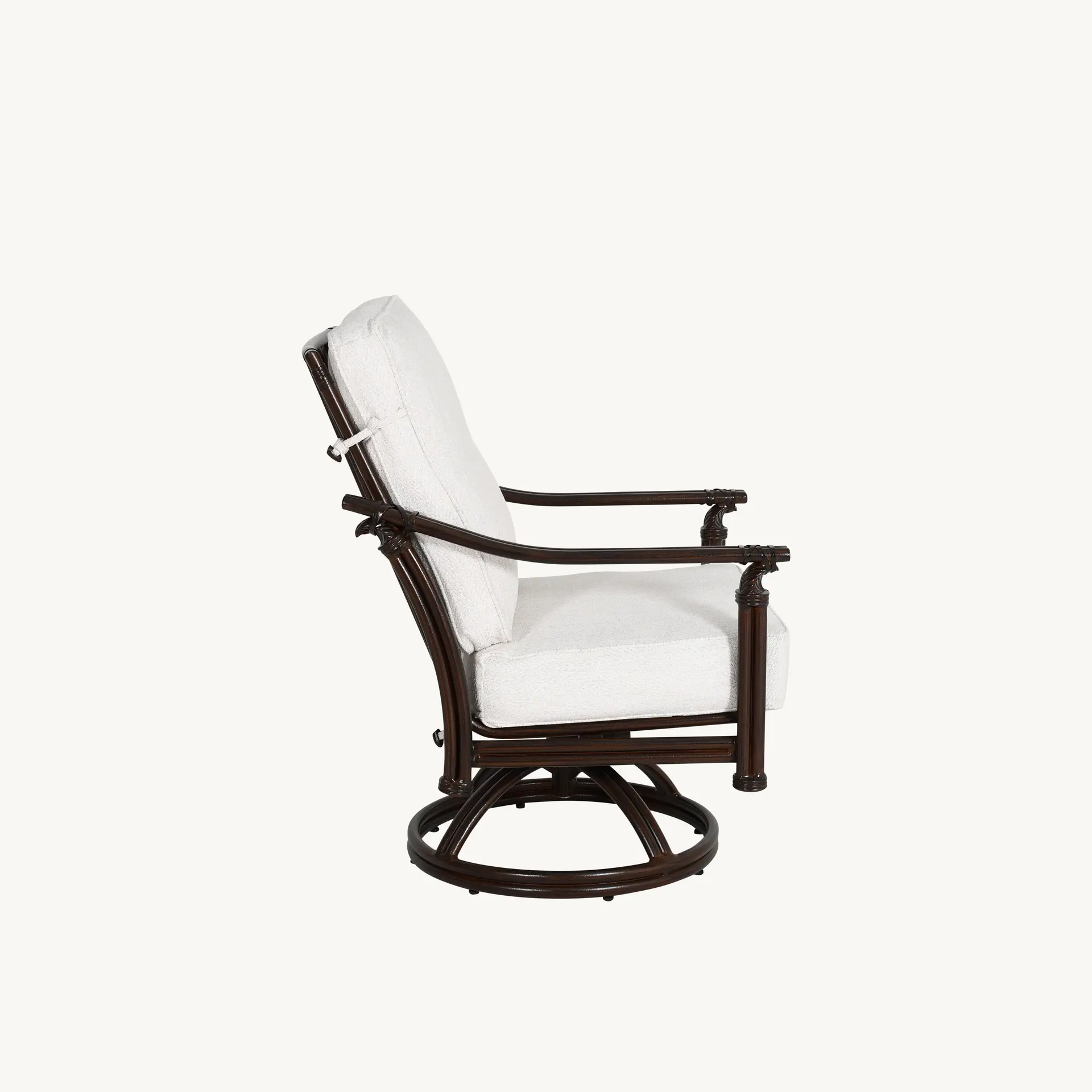 Castelle Coco Cushioned Dining Swivel Rocker