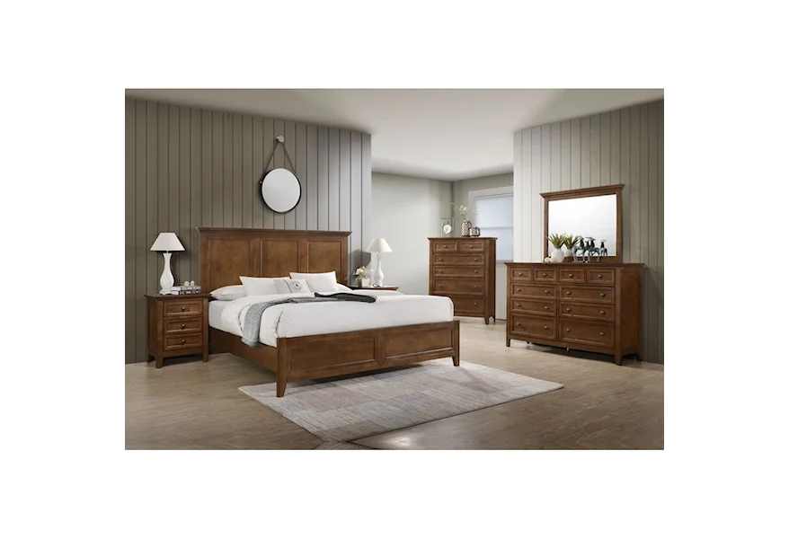 Amelia Queen Bedroom Group by VFM Signature at Virginia Furniture Market