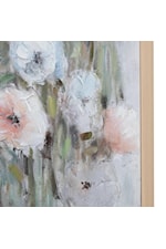 Crestview Collection Wildflowers Wildflowers Canvas Paintings - Set of 2