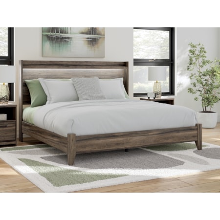 King Panel Bed