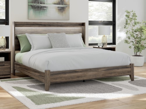 King Panel Bed