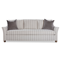 Contemporary Sofa with Bench Seat