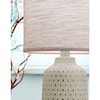 Ashley Furniture Signature Design Lamps - Contemporary Donnford Brown Ceramic Table Lamp