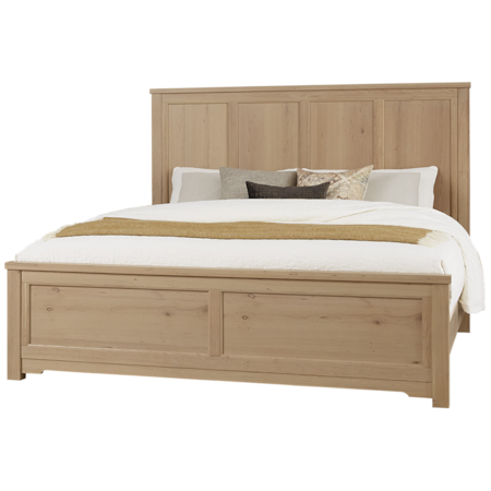 California King Panel Bed