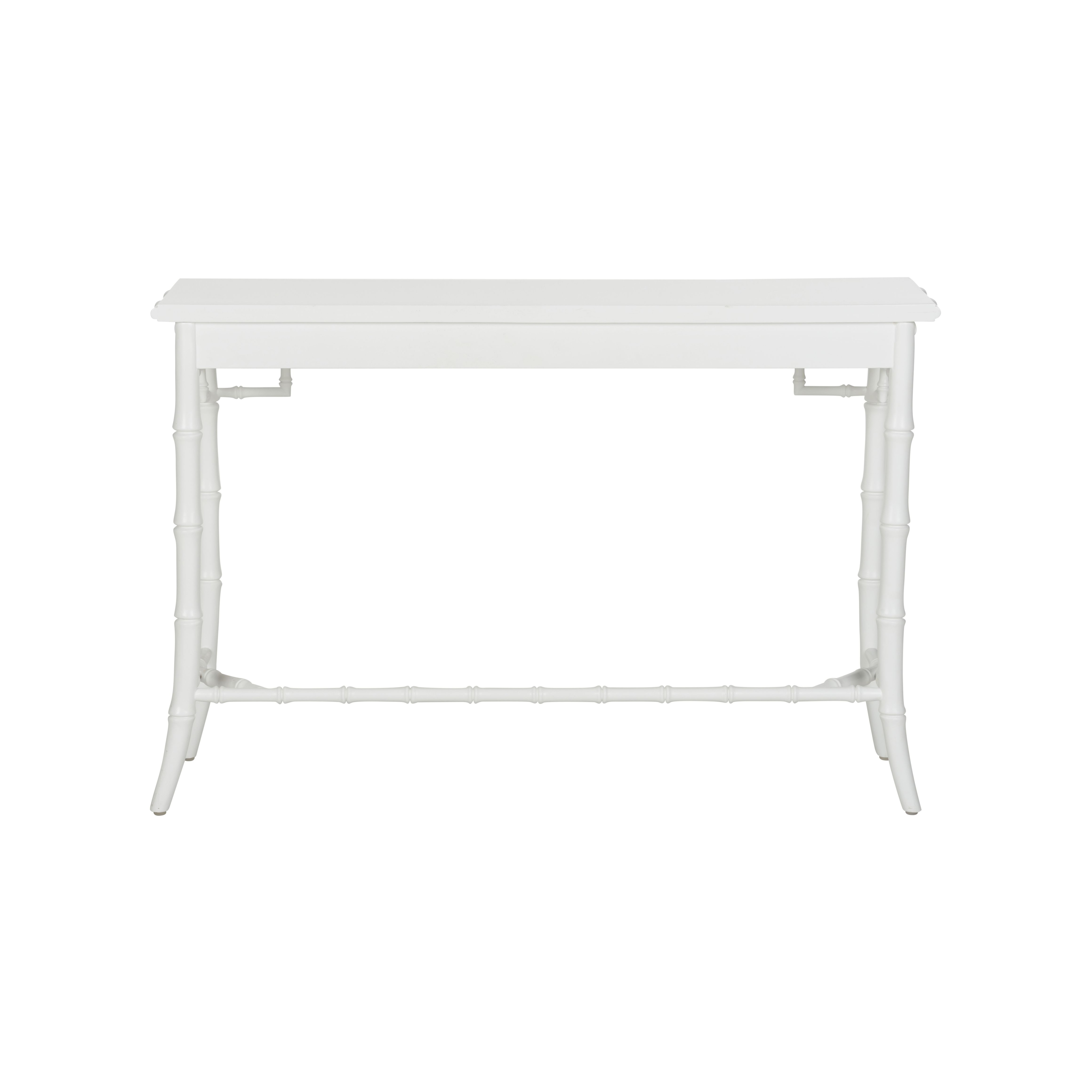 Chelsea House Chelsea House Misc Bamboo Console - White