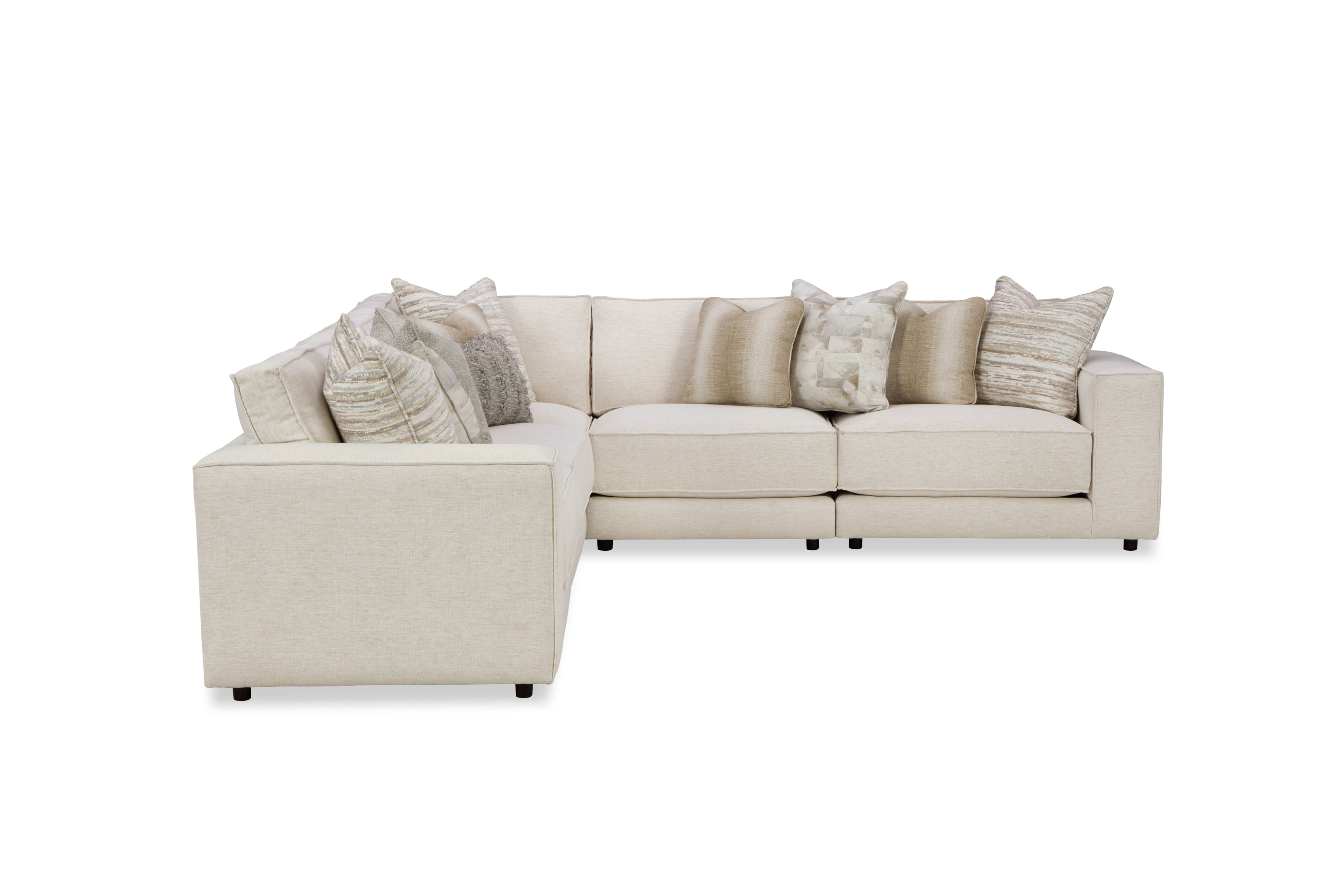 Craftmaster 7348 Modular Sofa with 4 Seats and 1 Ottoman