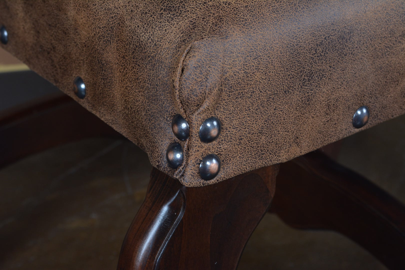 Horizon Home Horizon Home Faux Leather Side Chair