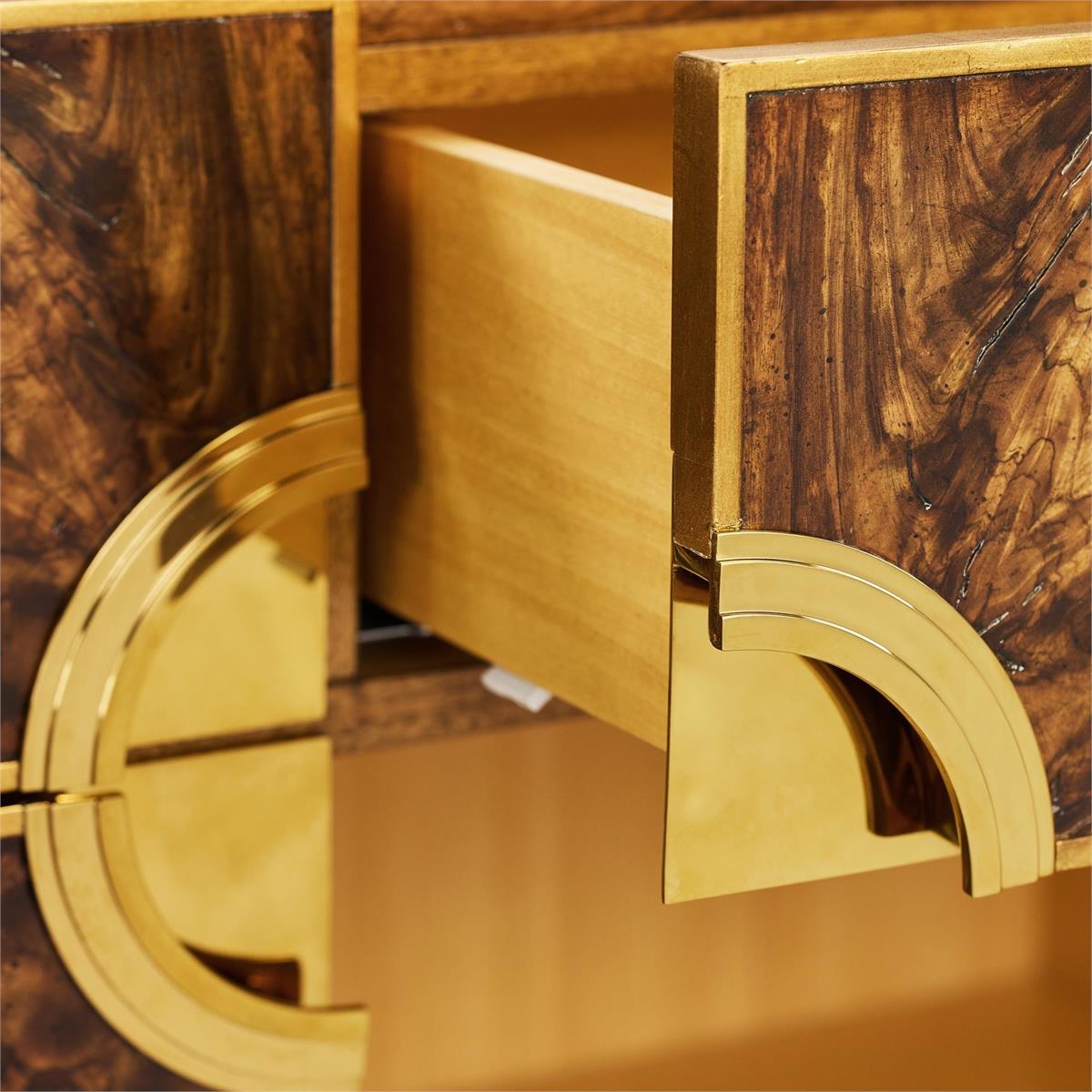 4-Door Credenza w/Adjustable Shelves