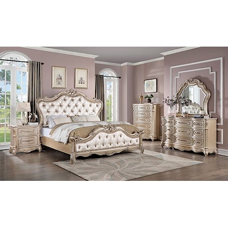  Upholstered California King Bedroom Set