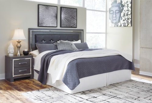 King/california King Upholstered Panel Headboard