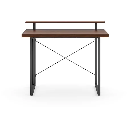 Desk with Monitor Stand