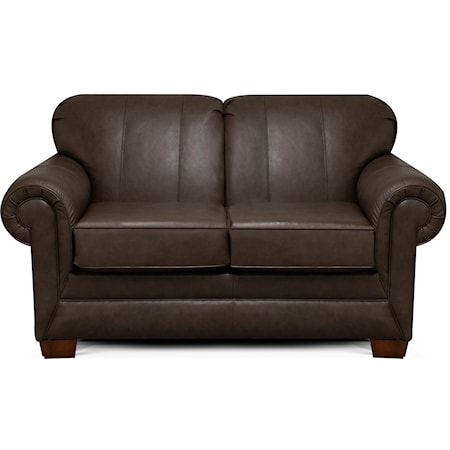 Leather Loveseat