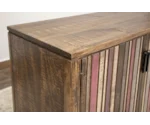 Direct Design Company Tiza 4-Door Console, Pink