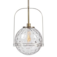 Mimas 1 Light Globe Pendant