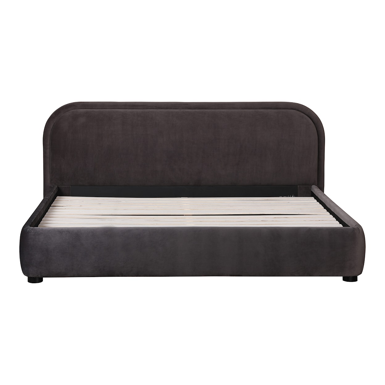 Moe's Home Collection Colin Colin Queen Bed Charcoal