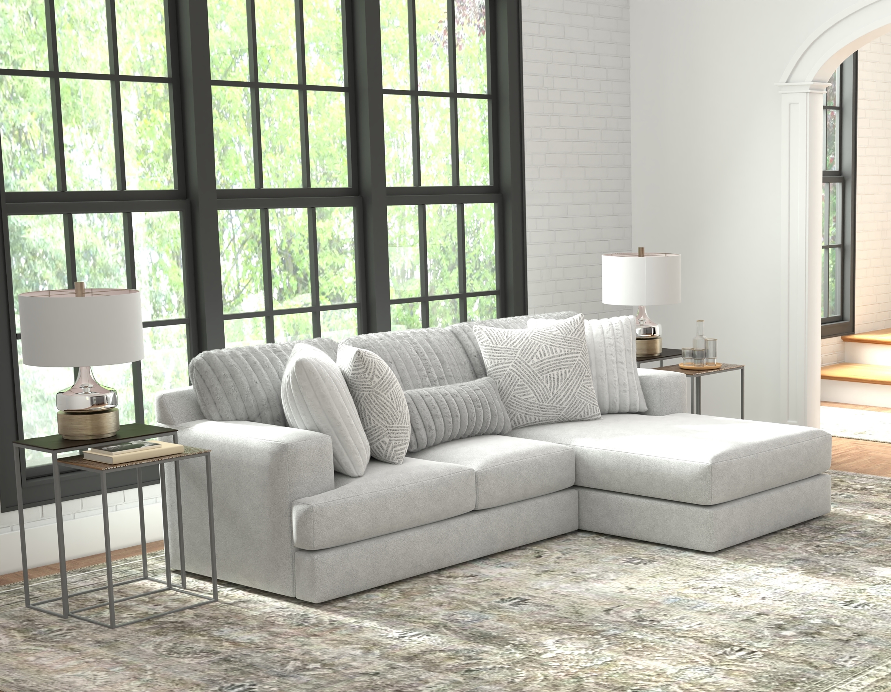 2-Piece Sectional Sofa