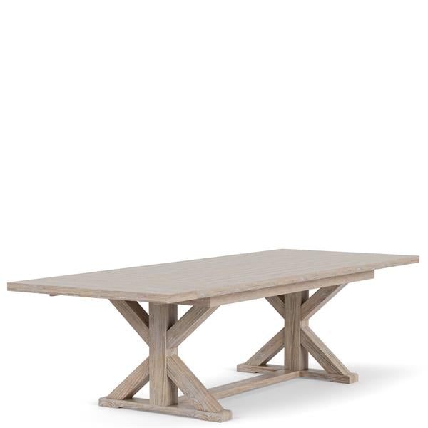 Riverside Furniture Rosalie Trestle Dining Table