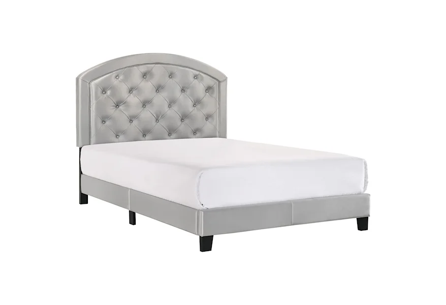Gaby Full Upholstered Platform Bed by Crown Mark at Royal Furniture