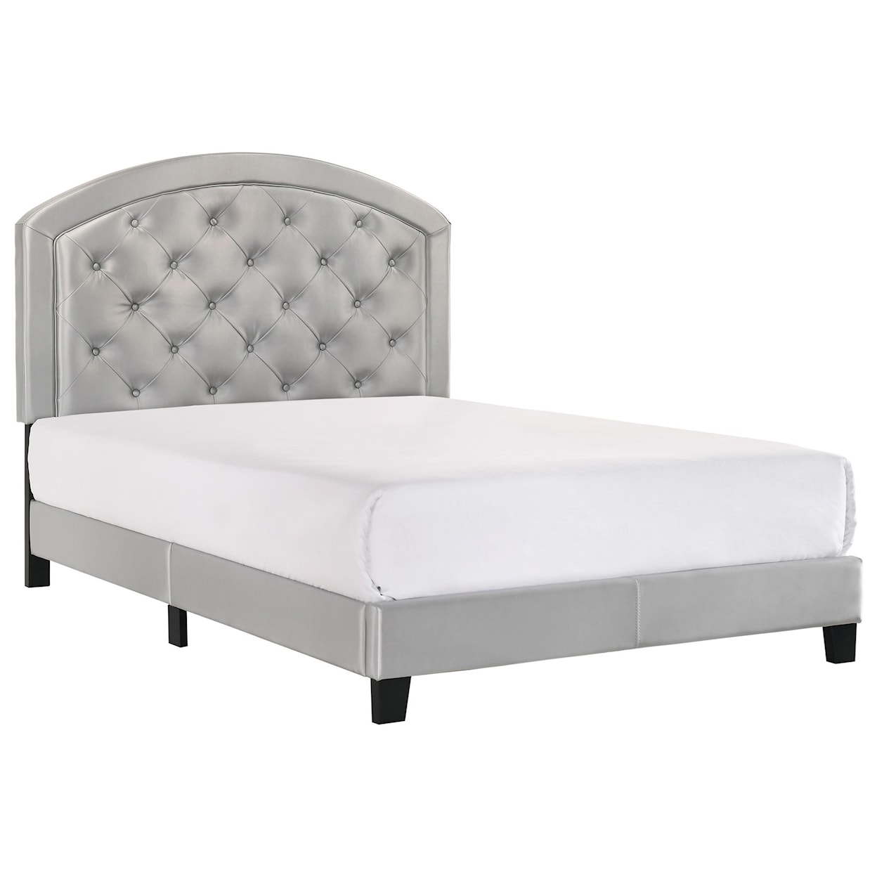 Crown Mark Gaby Full Upholstered Platform Bed