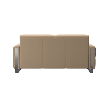 2.5-Seater Sofa with Steel Arms