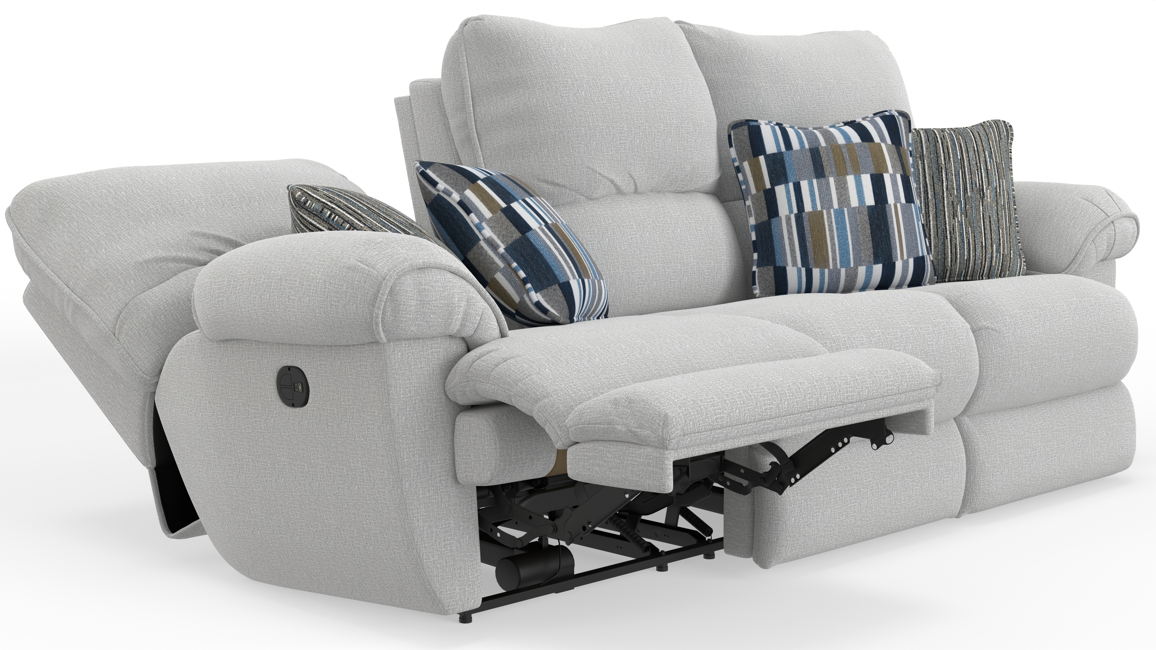 Lay Flat Power Reclining Sofa