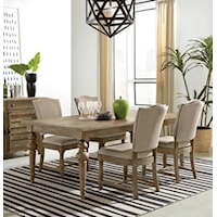 Rustic 5-Piece Dining Room Group
