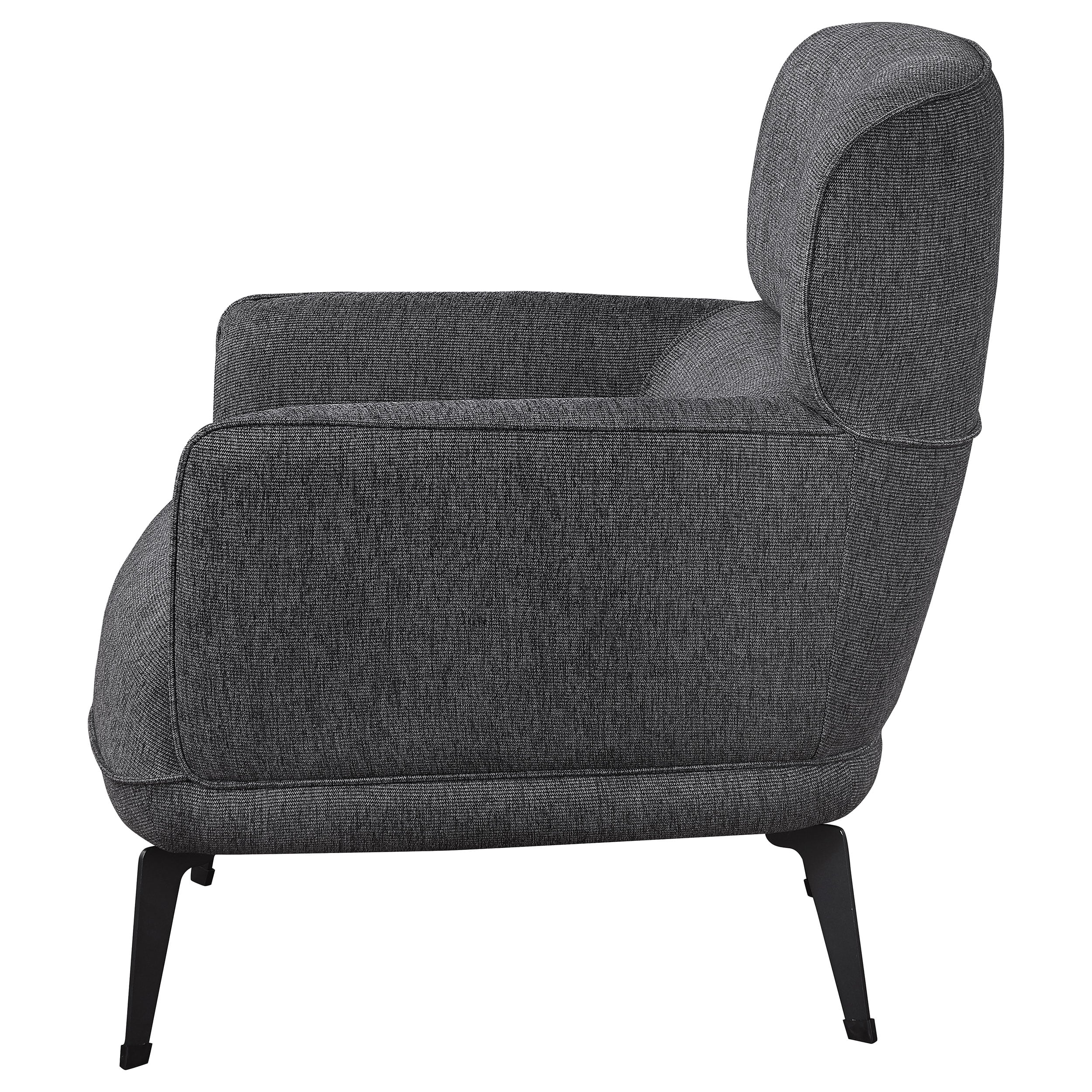 Andrea Crecent Arm Accent Chair